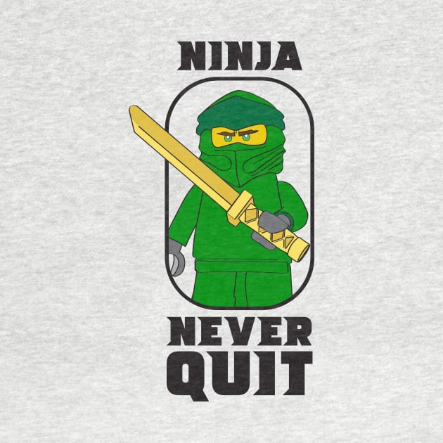 Ninjago Ninja Never Quit Lloyd Green Fan-Art by ForTheBoys